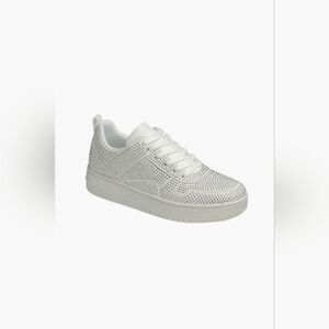 Forever Link Rhinestone Platform Flat Sneakers